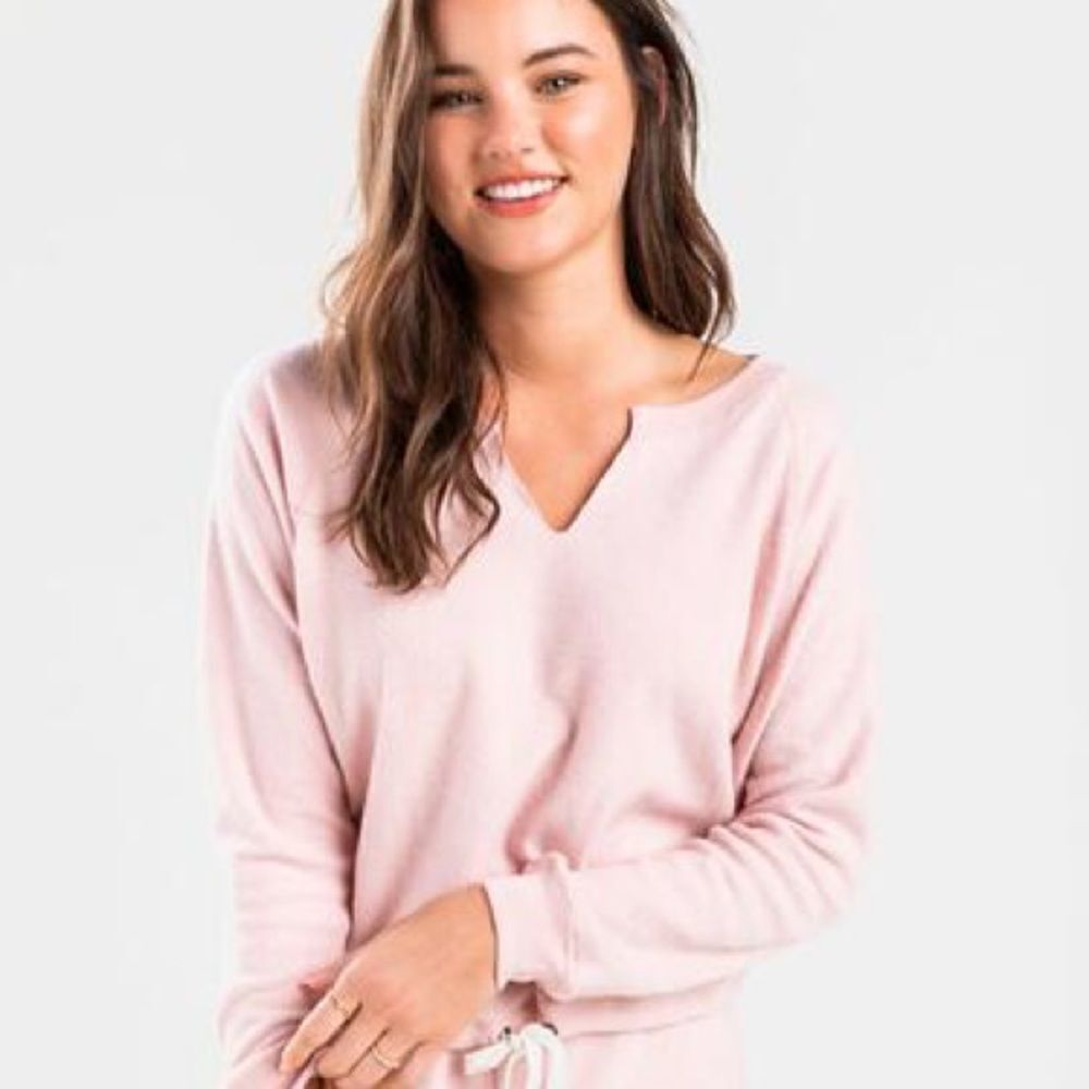 ✨ Alexia Drawstring Lounge Sweatshirt✨ - Picture 2 of 5